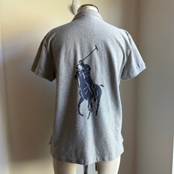 Polo Ralph Lauren US Open Classic Fit Polo Shirt Medium Gray - Picture 3 of 8